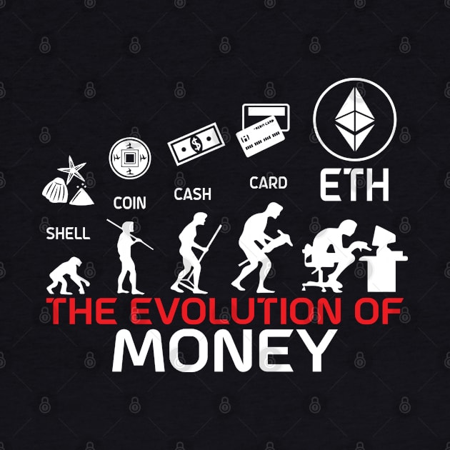 The evolution of money ETH crypto shirt by ARMU66